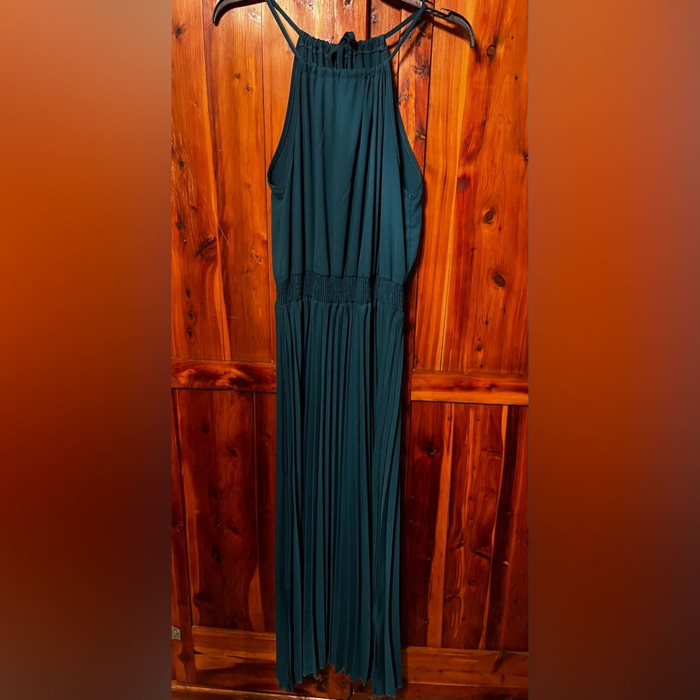 Beautiful slip on pleated dress